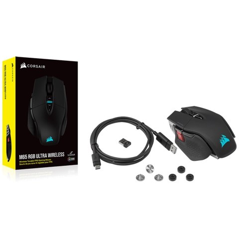 Corsair M65 myszka Gaming Bluetooth + USB Type-A Optyczny 26000 DPI Corsair M65 myszka Gaming Bluetooth + USB Type-A Optyczny 26000 DPI
