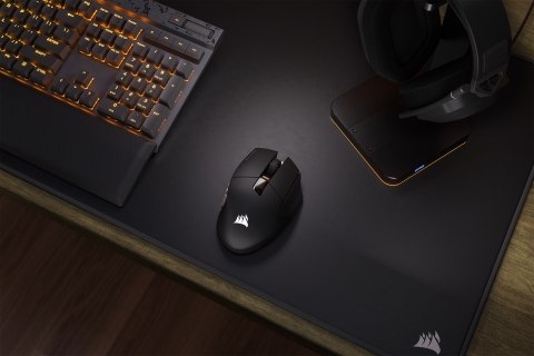 Corsair SCIMITAR ELITE WIRELESS myszka Gaming Po prawej stronie RF Wireless + Bluetooth + USB Type-C Optyczny 26000 DPI Corsair SCIMITAR ELITE WIRELESS myszka Gaming Po prawej stronie RF Wireless + Bluetooth + USB Type-C Optyczny 26000 DPI