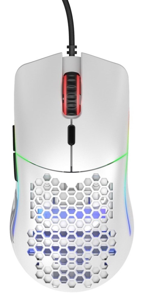 GLORIOUS MYSZ PC RACE MODEL O- GAMING WHITE MATOWA GLORIOUS MYSZ PC RACE MODEL O- GAMING WHITE MATOWA