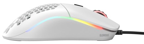 GLORIOUS MYSZ PC RACE MODEL O- GAMING WHITE MATOWA GLORIOUS MYSZ PC RACE MODEL O- GAMING WHITE MATOWA