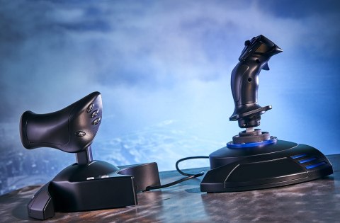 Joystick THRUSTMASTER T-FLIGHT Hotas 4 Official 4160664 (PC, PS4; kolor czarny) Joystick THRUSTMASTER T-FLIGHT Hotas 4 Official 4160664 (PC, PS4; kolor czarny)