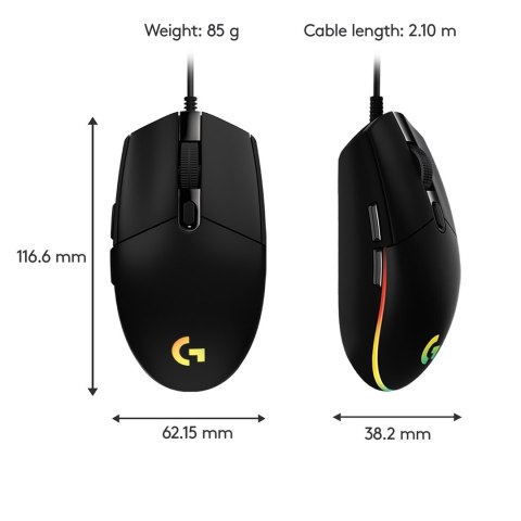 Logitech Mysz G203 Lightsync Logitech Mysz G203 Lightsync