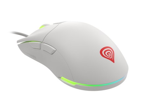 Mysz dla graczy Genesis Krypton 750 lekka 8000 DPI PAW3333 RGB Biała gamingowa Mysz dla graczy Genesis Krypton 750 lekka 8000 DPI PAW3333 RGB Biała gamingowa