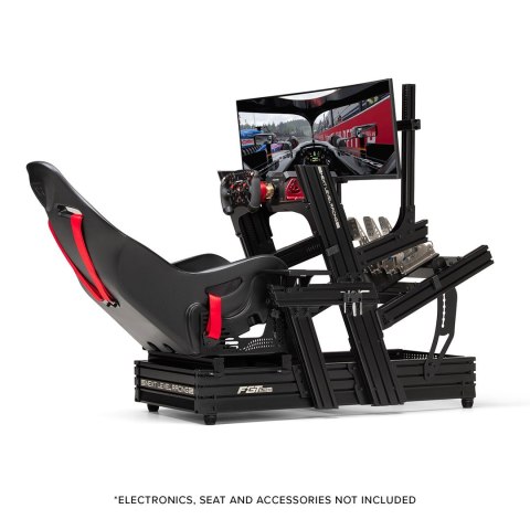 Next Level Racing F-GT Elite 160 Front & Side Mount Edition NLR-E026 - kokpit Next Level Racing F-GT Elite 160 Front & Side Mount Edition NLR-E026 - kokpit