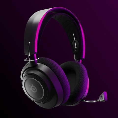 Słuchawki SteelSeries Arctis Nova 7 Czarne (61553) Słuchawki SteelSeries Arctis Nova 7 Czarne (61553)