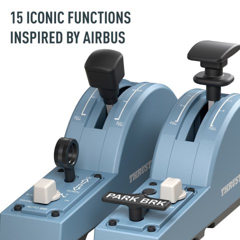 Thrustmaster TCA Quadrant Add-On Airbus Edition Czarny, Niebieski Flight Sim PC Thrustmaster TCA Quadrant Add-On Airbus Edition Czarny, Niebieski Flight Sim PC