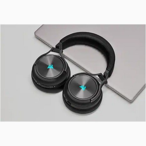 Corsair VIRTUOSO RGB Wireless XT Zestaw słuchawkowy Przewodowy i Bezprzewodowy Opaska na głowę Bluetooth Czarny Corsair VIRTUOSO RGB Wireless XT Zestaw słuchawkowy Przewodowy i Bezprzewodowy Opaska na głowę Bluetooth Czarny