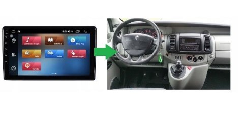 RADIO NAWIGACJA GPS NISSAN PRIMASTAR 2006-2014 ANDROID