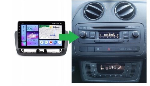 RADIO NAWIGACJA GPS SEAT IBIZA 2012-2015 ANDROID