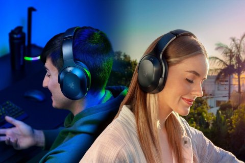 Razer Barracuda Pro Zestaw słuchawkowy Przewodowy i Bezprzewodowy Opaska na głowę Gaming USB Type-C Bluetooth Czarny Razer Barracuda Pro Zestaw słuchawkowy Przewodowy i Bezprzewodowy Opaska na głowę Gaming USB Type-C Bluetooth Czarny