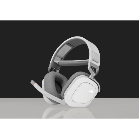 Słuchawki Corsair HS80 RGB Wireless White Słuchawki Corsair HS80 RGB Wireless White