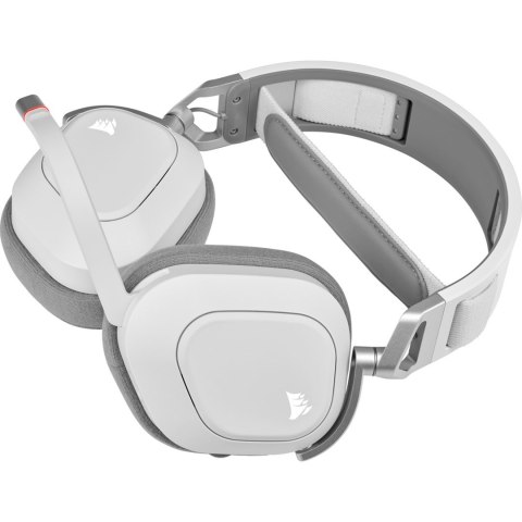 Słuchawki Corsair HS80 RGB Wireless White Słuchawki Corsair HS80 RGB Wireless White