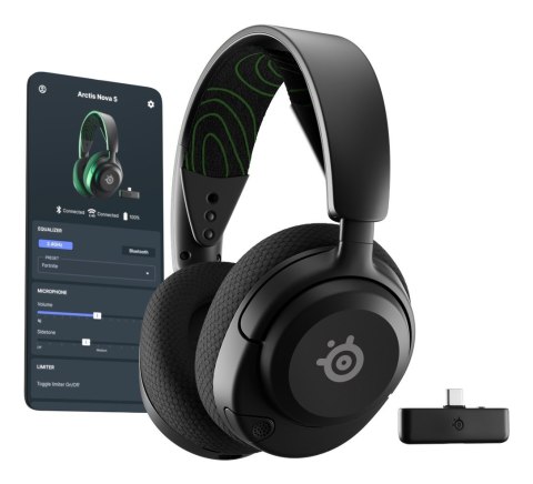 Słuchawki SteelSeries Arctis Nova 5X Czarne Słuchawki SteelSeries Arctis Nova 5X Czarne