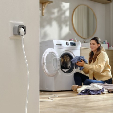 EcoFlow EFA-SMARTPLUG-EU inteligentny korek Srebrny EcoFlow EFA-SMARTPLUG-EU inteligentny korek Srebrny