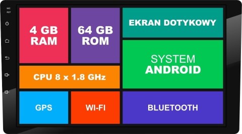 RADIO NAWIGACJA GPS KIA RIO III 2015-2018 ANDROID