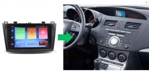 RADIO NAWIGACJA GPS MAZDA 3 2009-2013 ANDROID
