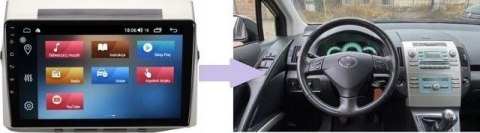 RADIO NAWIGACJA GPS TOYOTA COROLLA VERSO 2004-2009 RADIO NAWIGACJA GPS TOYOTA COROLLA VERSO 2004-2009