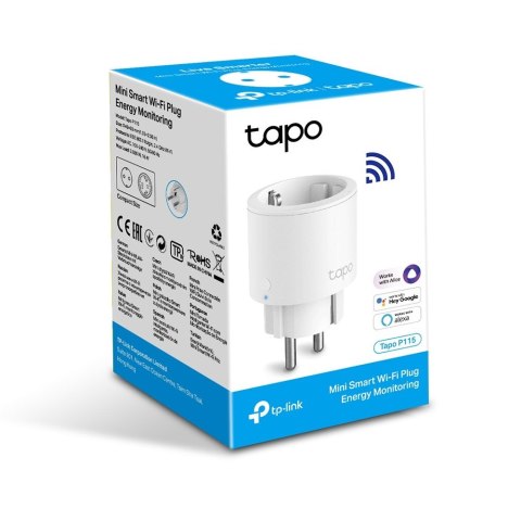 TP-Link Tapo P115 Mini Smart Wi-Fi Socket Energy TP-Link Tapo P115 Mini Smart Wi-Fi Socket Energy