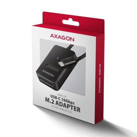 AXAGON ADM2-CM Adapter USB3.2 Gen 2 M.2 AXAGON ADM2-CM Adapter USB3.2 Gen 2 M.2