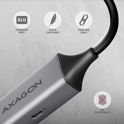 Axagon ADE-TXPD stacja dokująca Przewodowa USB 3.2 Gen 1 (3.1 Gen 1) Type-C Szary Axagon ADE-TXPD stacja dokująca Przewodowa USB 3.2 Gen 1 (3.1 Gen 1) Type-C Szary
