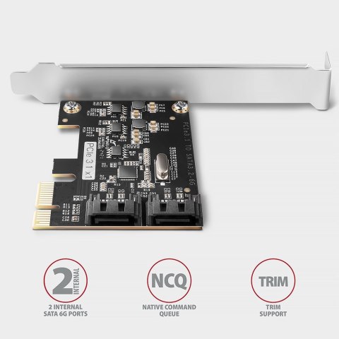 Axagon PCES-SJ2 adapter Wewnętrzny SATA Axagon PCES-SJ2 adapter Wewnętrzny SATA