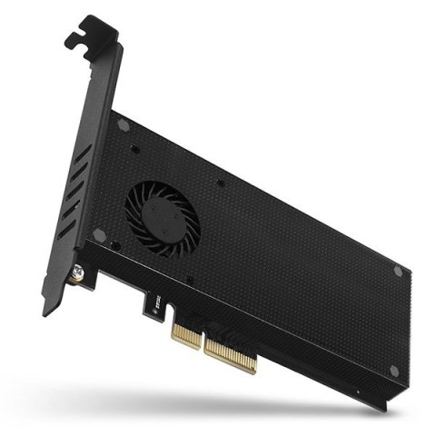 Adapter Axagon PCEM2-DC PCI-E x4 na M.2 NVMe z chłodzeniem Adapter Axagon PCEM2-DC PCI-E x4 na M.2 NVMe z chłodzeniem
