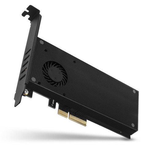 Adapter Axagon PCEM2-DC PCI-E x4 na M.2 NVMe z chłodzeniem Adapter Axagon PCEM2-DC PCI-E x4 na M.2 NVMe z chłodzeniem