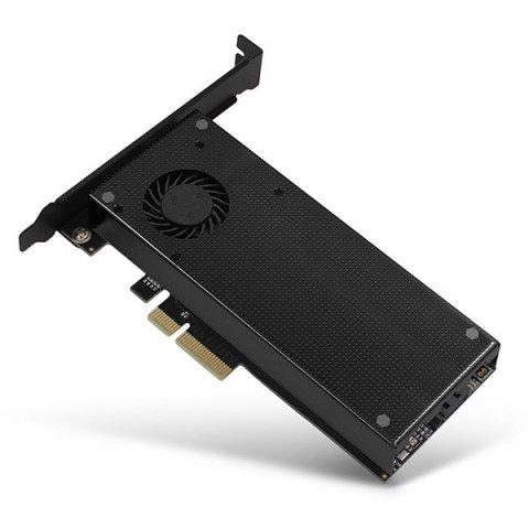 Adapter Axagon PCEM2-DC PCI-E x4 na M.2 NVMe z chłodzeniem Adapter Axagon PCEM2-DC PCI-E x4 na M.2 NVMe z chłodzeniem
