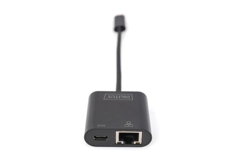 Digitus Adapter USB Type-C™ Gigabit Ethernet z obsługą Power Delivery Digitus Adapter USB Type-C™ Gigabit Ethernet z obsługą Power Delivery