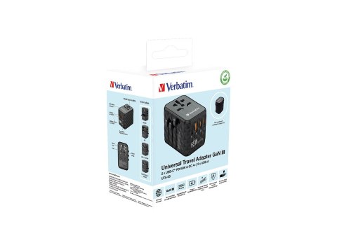 GAN III UNI.TR.CHARG UTA-05 65W/2XUSB-C QC 4+ /2 XUSB-A GAN III UNI.TR.CHARG UTA-05 65W/2XUSB-C QC 4+ /2 XUSB-A