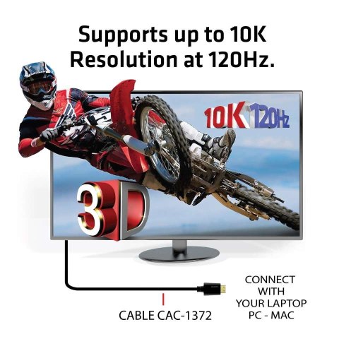 Kabel Cllub3D CAC-1372 Ultra High Speed HDMI™ Kabel Cllub3D CAC-1372 Ultra High Speed HDMI™