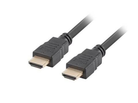 Lanberg CA-HDMI-13CC-0050-BK kabel HDMI 5 m HDMI Typu A (Standard) Czarny Lanberg CA-HDMI-13CC-0050-BK kabel HDMI 5 m HDMI Typu A (Standard) Czarny