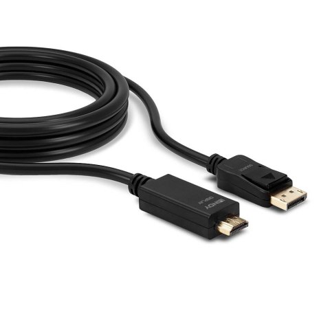 Lindy 36924 adapter kablowy 5 m DisplayPort HDMI Typu A (Standard) Czarny Lindy 36924 adapter kablowy 5 m DisplayPort HDMI Typu A (Standard) Czarny