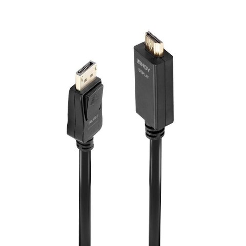 Lindy 36924 adapter kablowy 5 m DisplayPort HDMI Typu A (Standard) Czarny Lindy 36924 adapter kablowy 5 m DisplayPort HDMI Typu A (Standard) Czarny