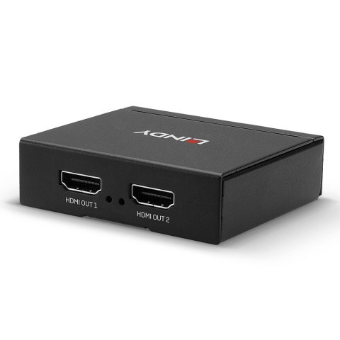 Lindy 38158 rozgałęziacz telewizyjny HDMI 2x HDMI Lindy 38158 rozgałęziacz telewizyjny HDMI 2x HDMI