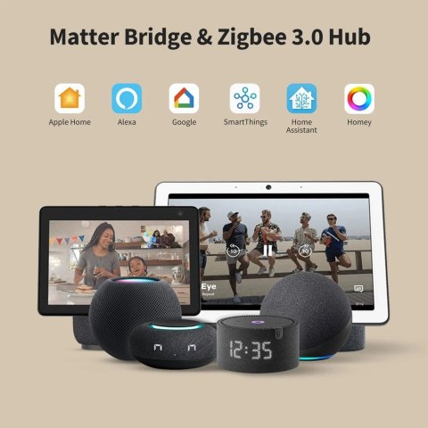 Panel kontrolny Smart Home Aqara Hub S1 Plus EU Biały Wi-Fi Bluetooth Zigbee Panel kontrolny Smart Home Aqara Hub S1 Plus EU Biały Wi-Fi Bluetooth Zigbee