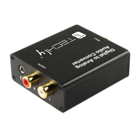 Przetwornik DAC Digital SPDIF/Coaxial do Analog RCA/3.5mm Przetwornik DAC Digital SPDIF/Coaxial do Analog RCA/3.5mm