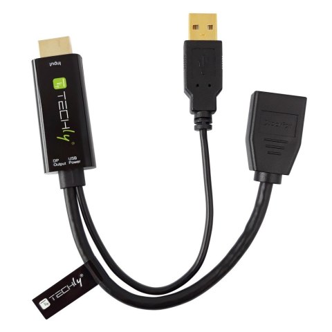 Techly ICOC HDMI-DP12A konwerter sygnału wideo 4096 x 2160 px Techly ICOC HDMI-DP12A konwerter sygnału wideo 4096 x 2160 px