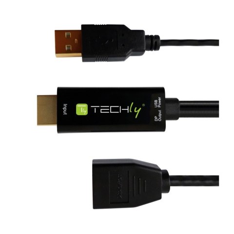 Techly ICOC HDMI-DP12A konwerter sygnału wideo 4096 x 2160 px Techly ICOC HDMI-DP12A konwerter sygnału wideo 4096 x 2160 px