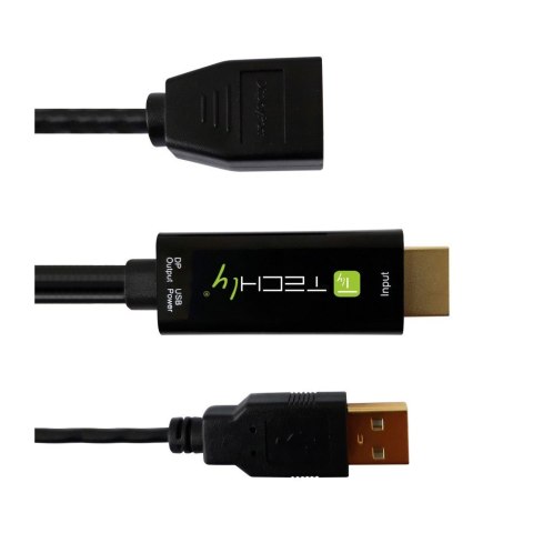 Techly ICOC HDMI-DP12A konwerter sygnału wideo 4096 x 2160 px Techly ICOC HDMI-DP12A konwerter sygnału wideo 4096 x 2160 px