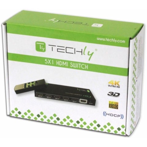 Techly IDATA HDMI-4K51 przełącznik wideo Techly IDATA HDMI-4K51 przełącznik wideo