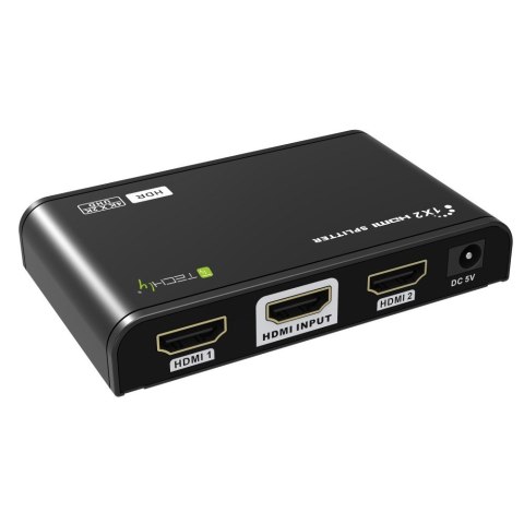 Techly IDATA HDMI2-4K2HDR rozgałęziacz telewizyjny HDMI 2x HDMI Techly IDATA HDMI2-4K2HDR rozgałęziacz telewizyjny HDMI 2x HDMI