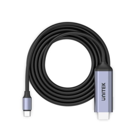 UNITEK KABEL HDMI 2.1, USB-C, 8K, 1,8M, V1423B UNITEK KABEL HDMI 2.1, USB-C, 8K, 1,8M, V1423B