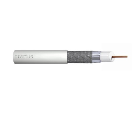 Digitus DK-RG6-5 kabel koncentryczny RG-6 500 m Nie Biały Digitus DK-RG6-5 kabel koncentryczny RG-6 500 m Nie Biały