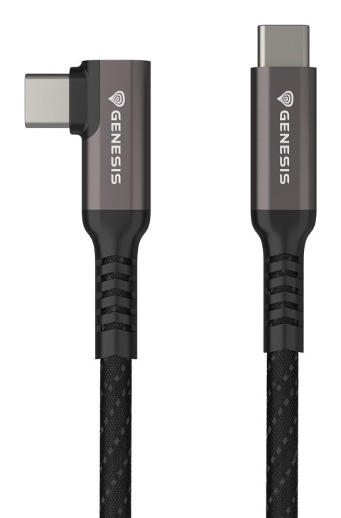 GENESIS NVC-2219 kabel USB USB 3.2 Gen 2 (3.1 Gen 2) 5 m USB C Czarny, Szary GENESIS NVC-2219 kabel USB USB 3.2 Gen 2 (3.1 Gen 2) 5 m USB C Czarny, Szary
