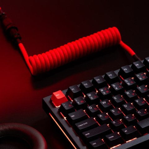 Glorious Gaming GLO-KB-ACC-CBL-COIL-CRED kabel klawiatury/myszy Czerwony 1,4 m Glorious Gaming GLO-KB-ACC-CBL-COIL-CRED kabel klawiatury/myszy Czerwony 1,4 m