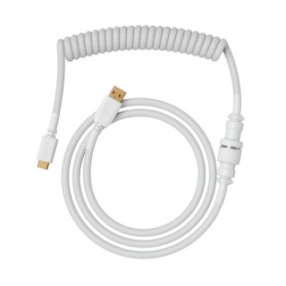 Glorious Gaming GLO-KB-ACC-CBL-COIL-GWHT kabel klawiatury/myszy Biały 1,4 m