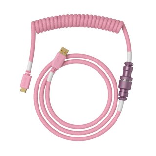 Glorious Gaming GLO-KB-ACC-CBL-COIL-PPNK kabel klawiatury/myszy Różowy 1,4 m