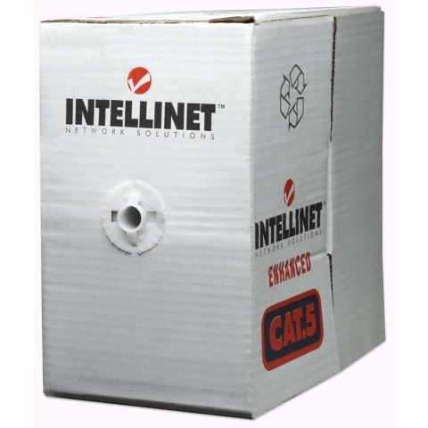 INTELLINET SKRĘTKA U/UTP CAT6 DRUT 305M BOX CCA SZ INTELLINET SKRĘTKA U/UTP CAT6 DRUT 305M BOX CCA SZ
