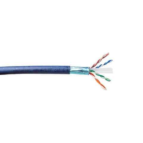 Kabel Emiter Net FTP (F/UTP) kat.6 450MHz, drut 4x2x23AWG, LSZH-FR 500m Kabel Emiter Net FTP (F/UTP) kat.6 450MHz, drut 4x2x23AWG, LSZH-FR 500m